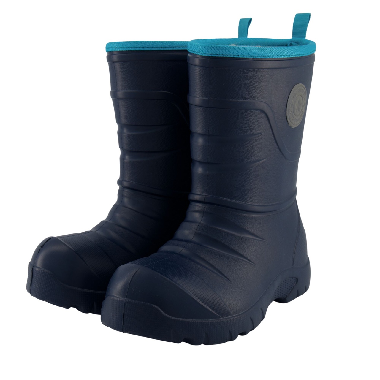 Gefütterte Gummistiefel Navy