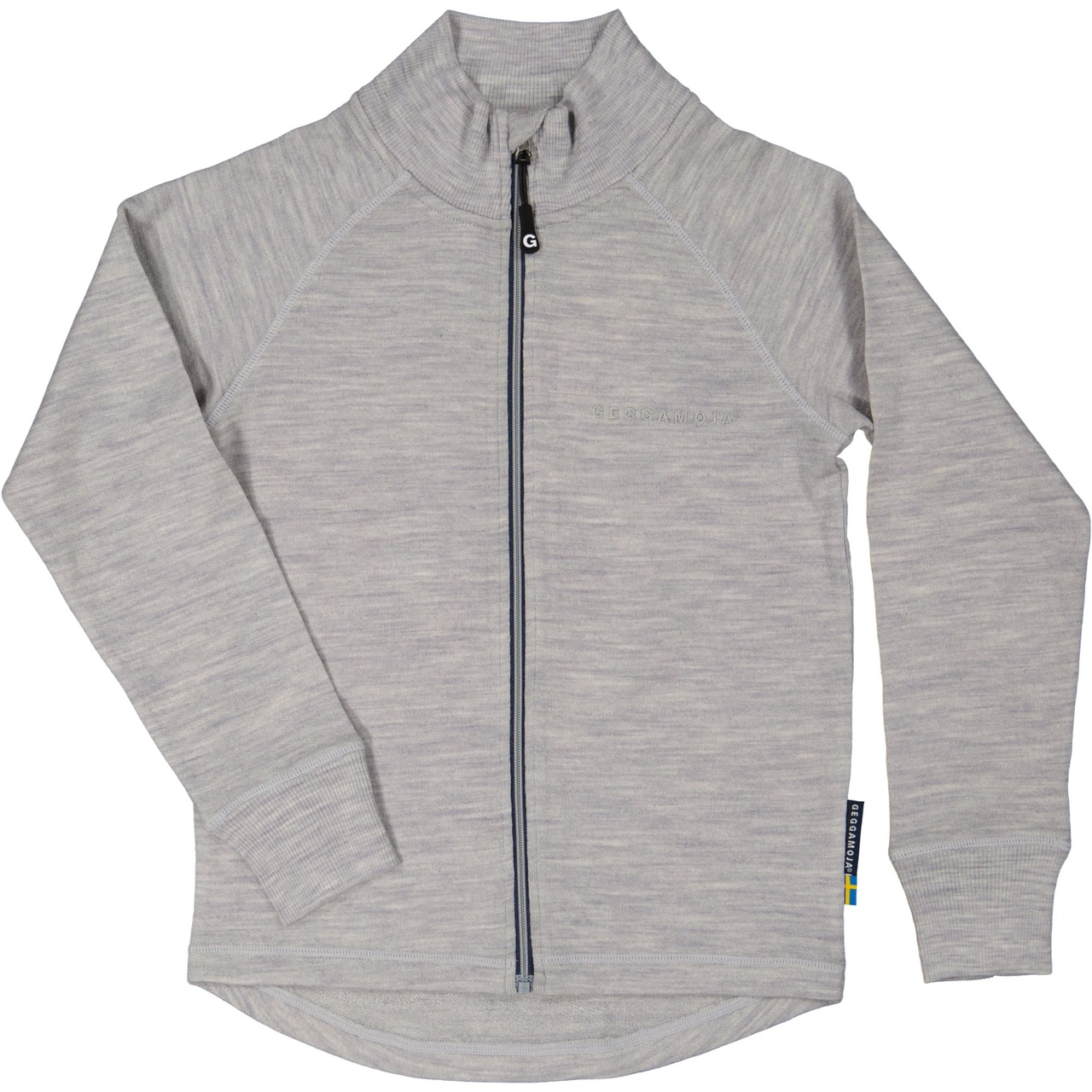 Terry wool jacket Grey melange  146/152