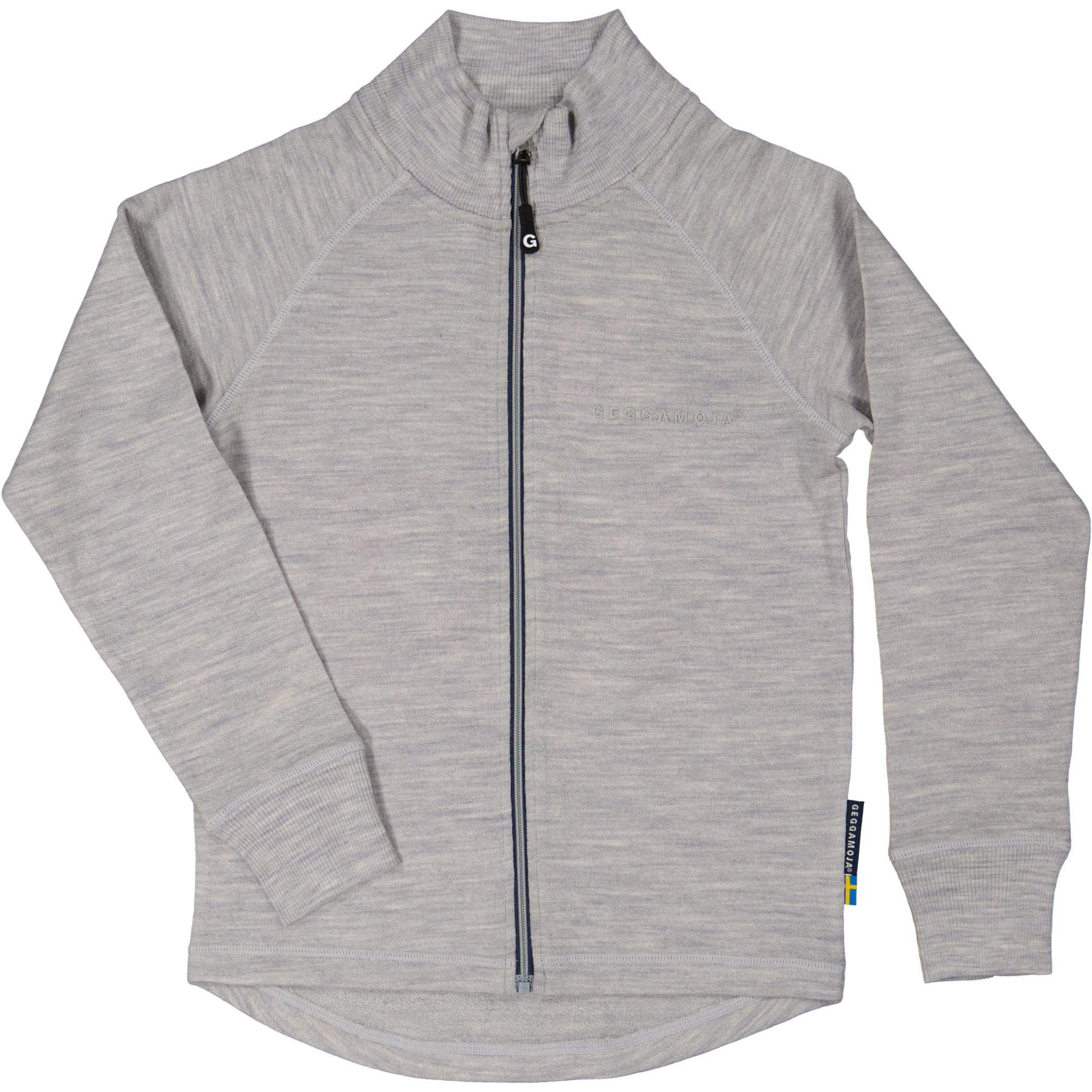 Terry wool jacket Grey melange