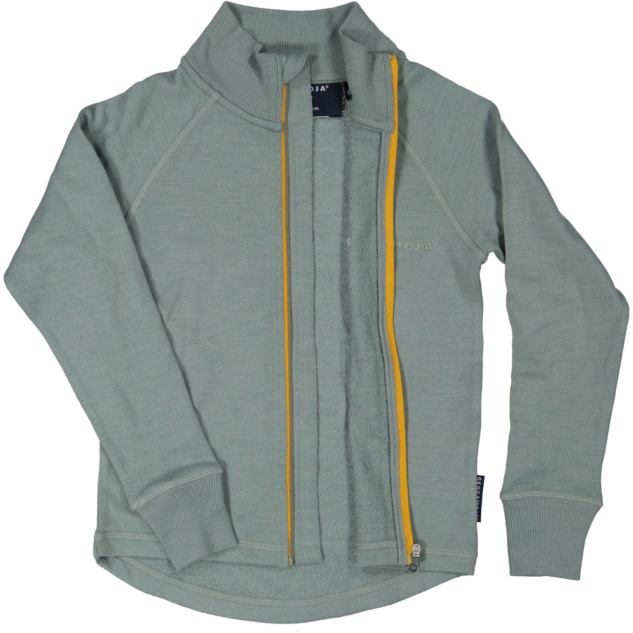 Terry wool jacket Mossgreen  110/116