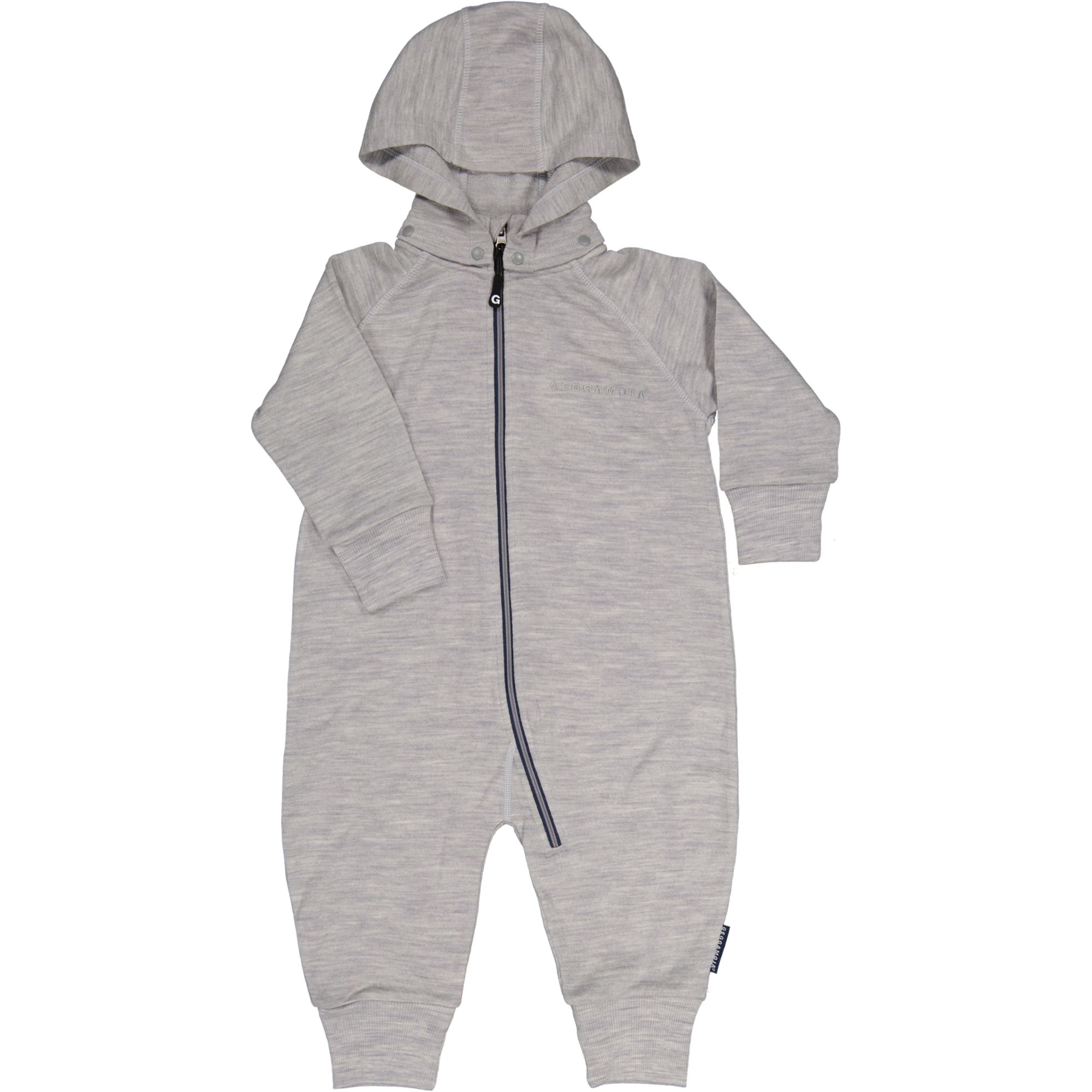 Terry wool suit Grey melange