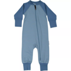 Pyjamas Two way zipper Blue/green