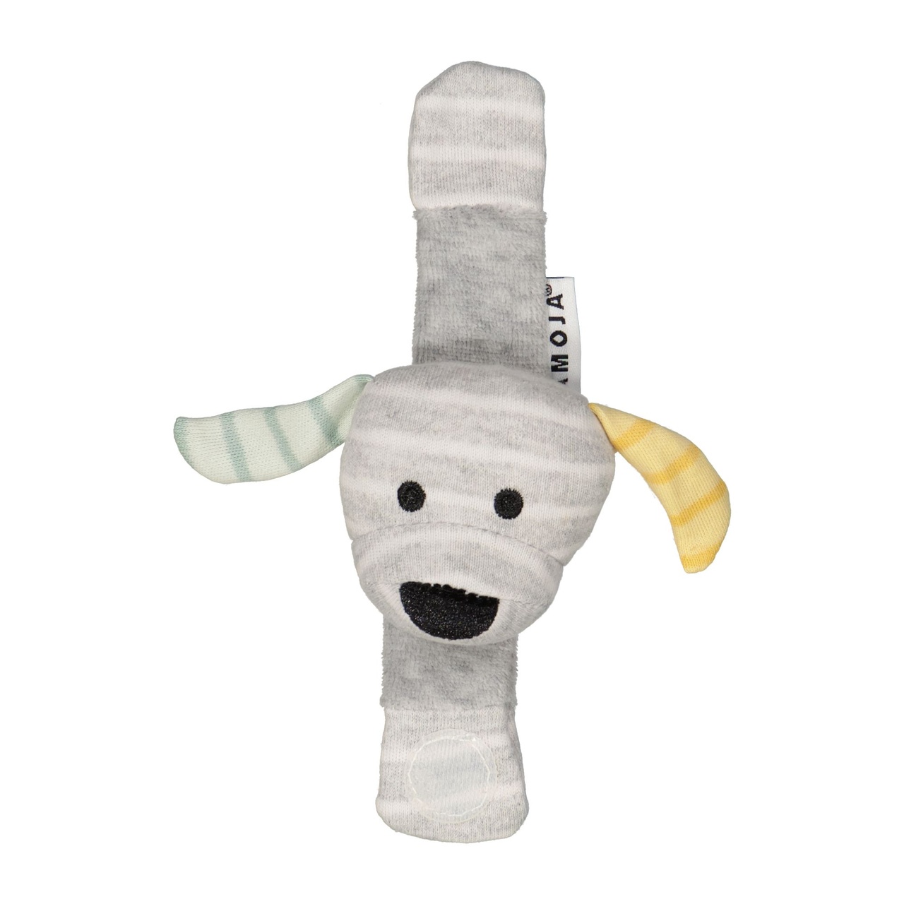 Doddi wrist rattle Grey mel