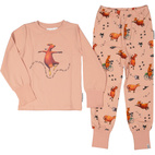 Mamma Moo and Crow two piece pyjamas Blush pink  110/116