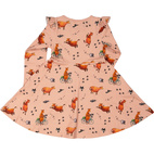 Mamma Moo and Crow Flared dress Blush pink  122/128