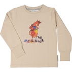 Mamma Moo and Crow Sweater Beige