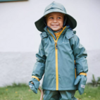 Rain set fleece Mossgreen