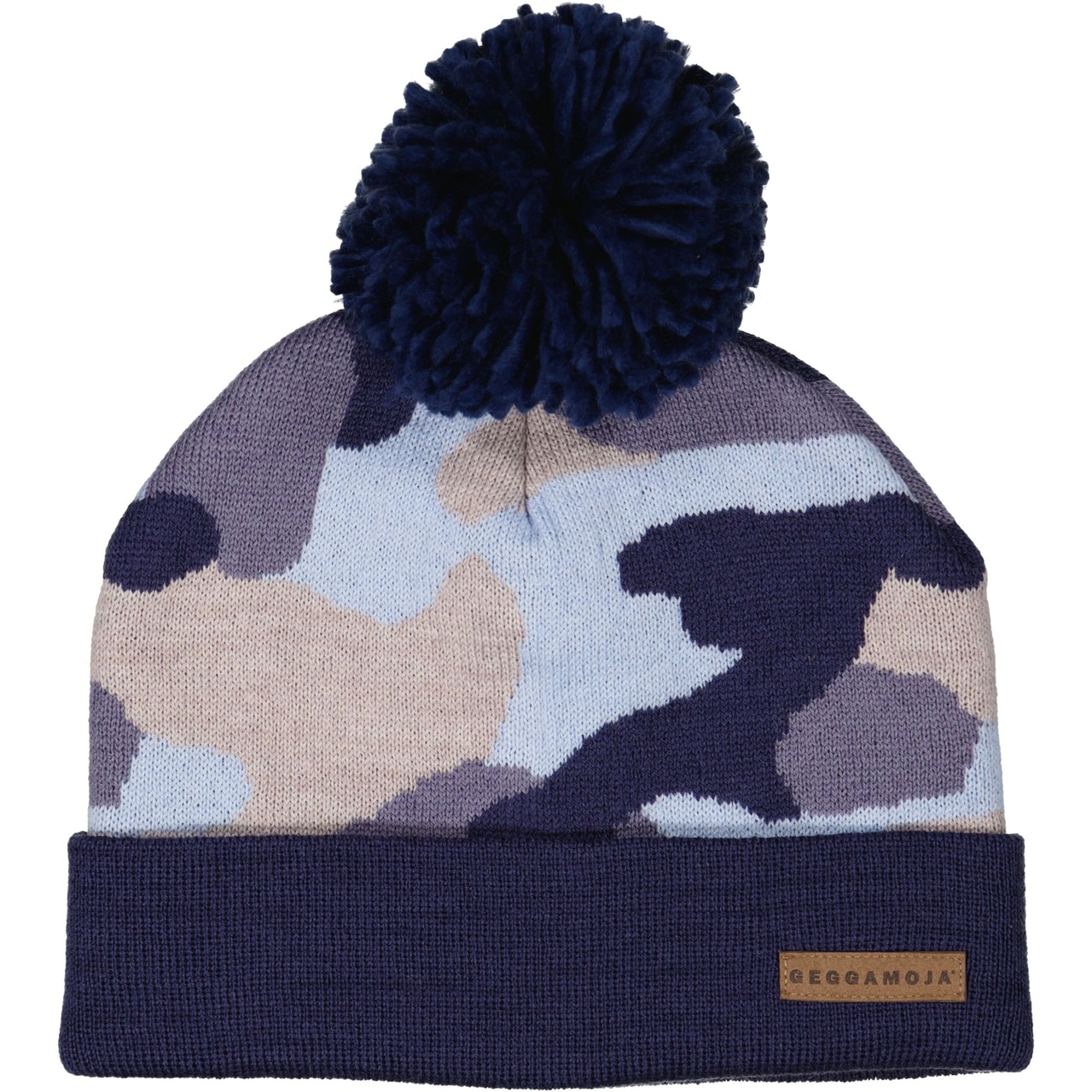 Tassel beanie Blue camo