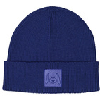 Knitted beanie patched Blue 0-2 Y