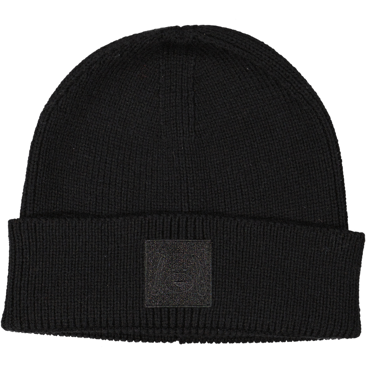 Knitted beanie patched Black 30 0-2 Y