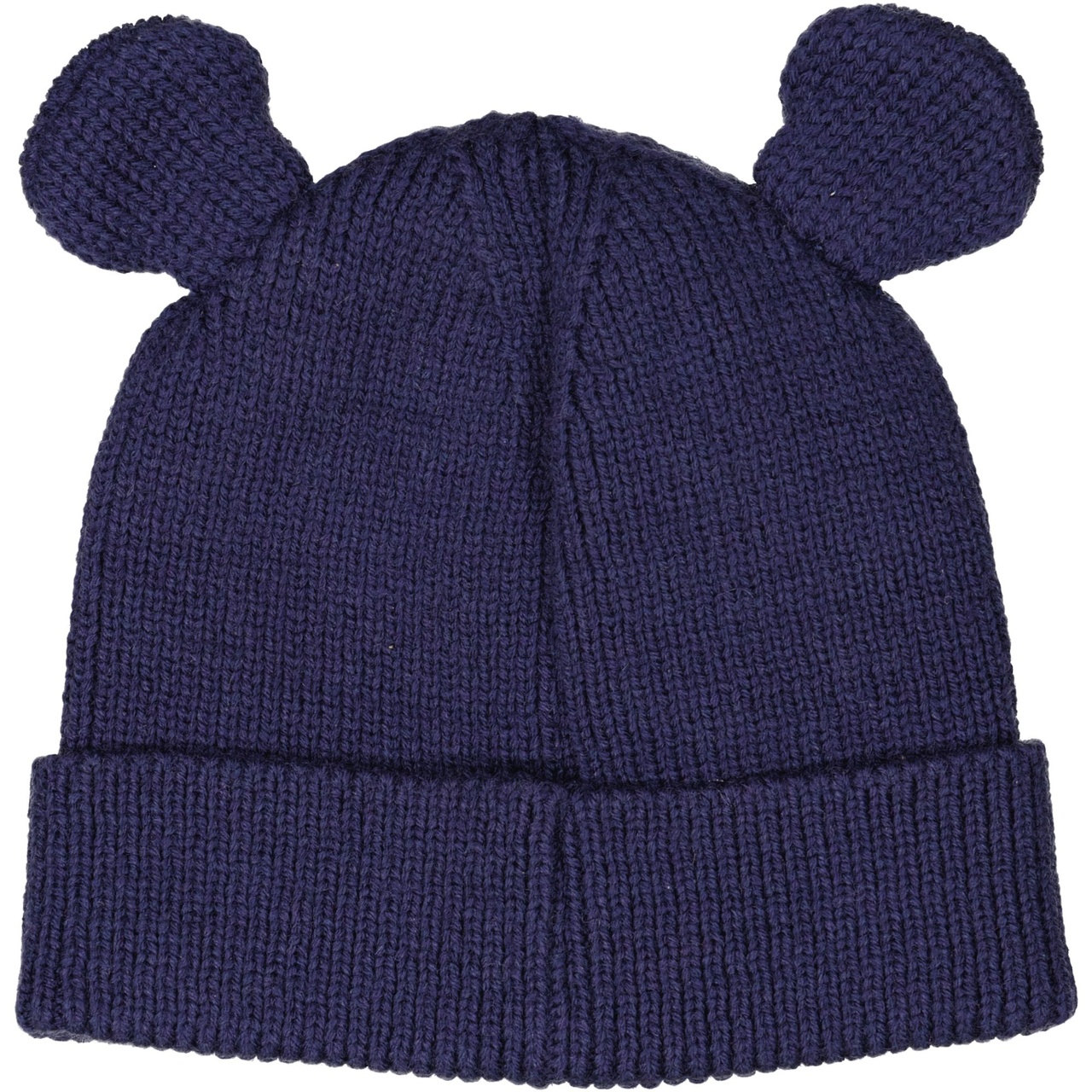 Knitted beanie ears Navy  10m-2Y