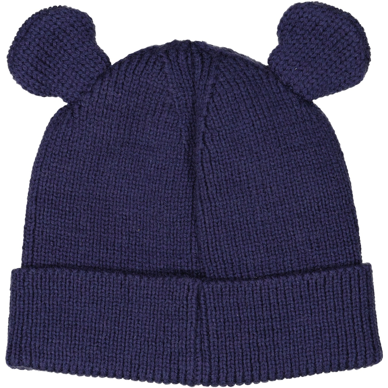 Stickad mössa Öron Navy 2-6Y