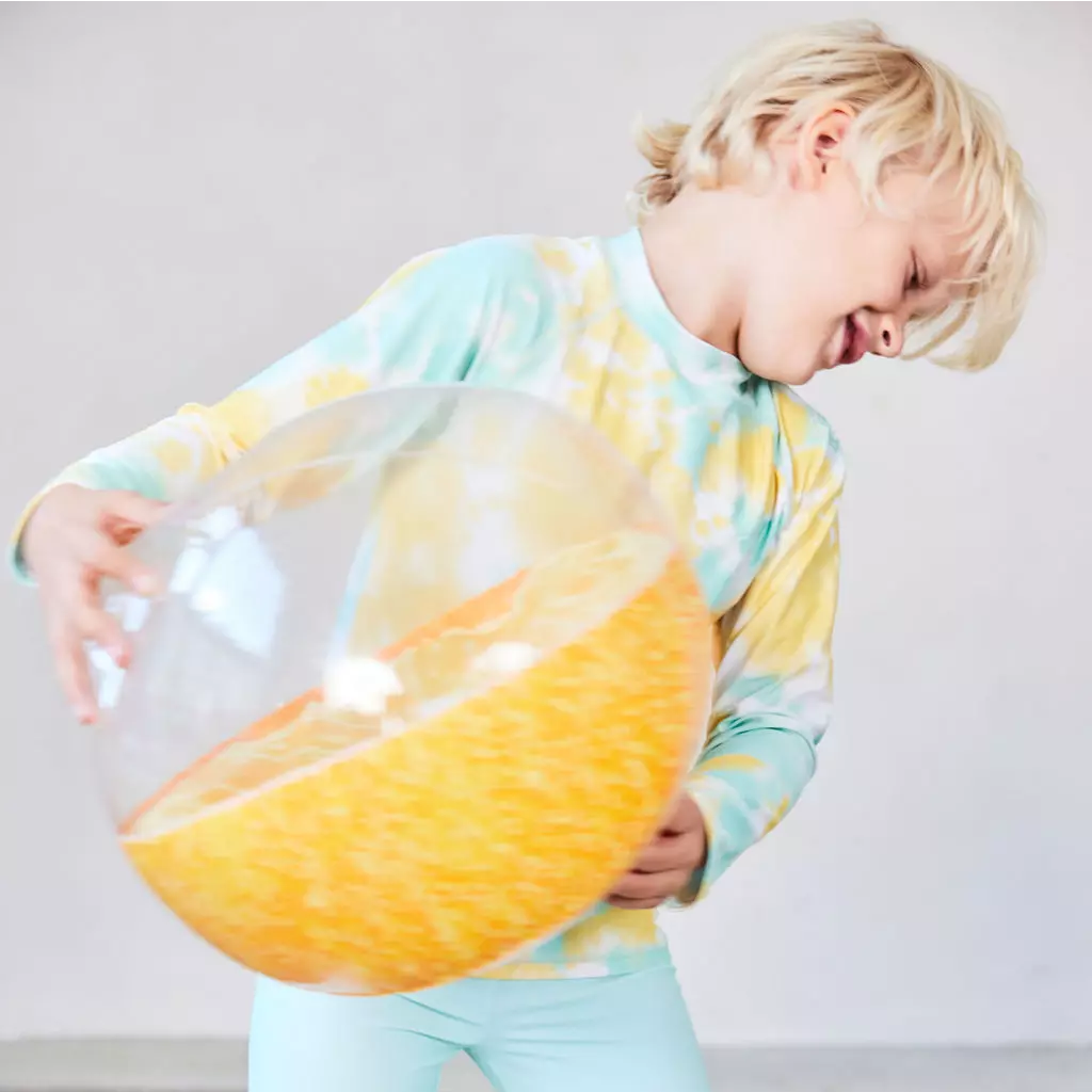 UV S.S sweater Tie dye yellow