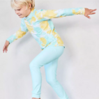 UV S.S sweater Tie dye yellow