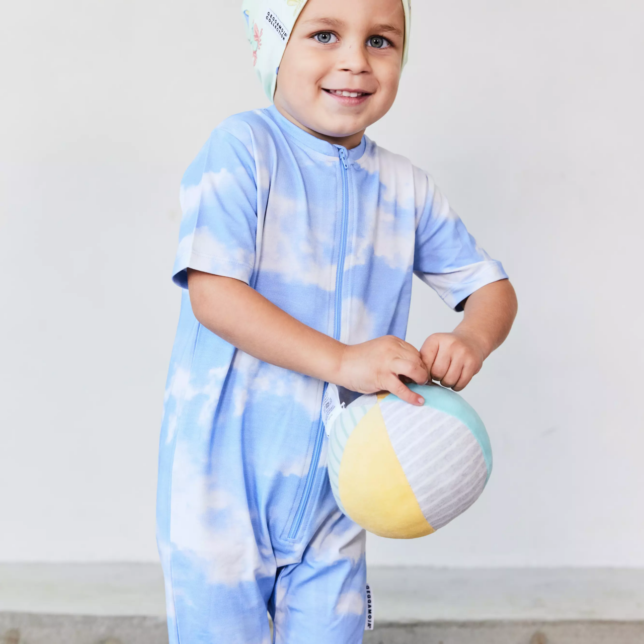 Bamboo summer pyjamas Blue sky 74/80
