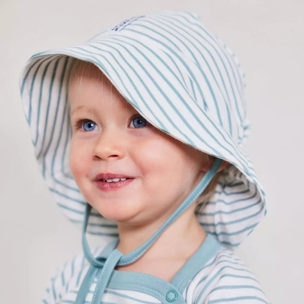 UV-Sunny hat L.green/offwhite  0-4M