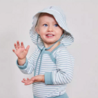 UV-Sunny hat L.green/offwhite  0-4M