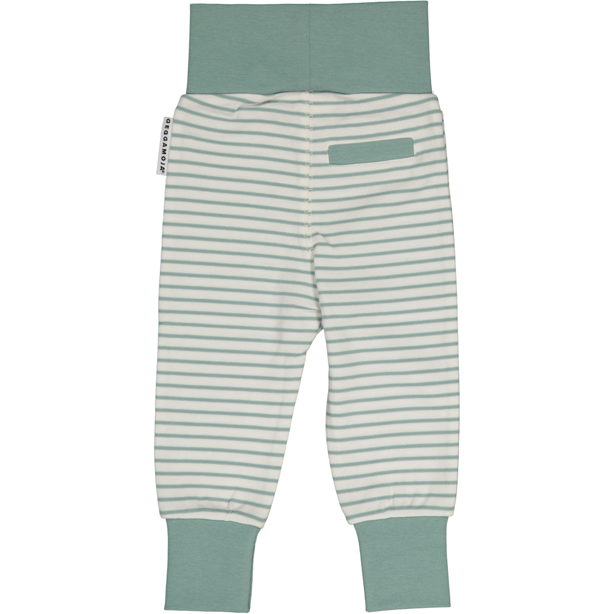 Baby trouser L.green/offwhite