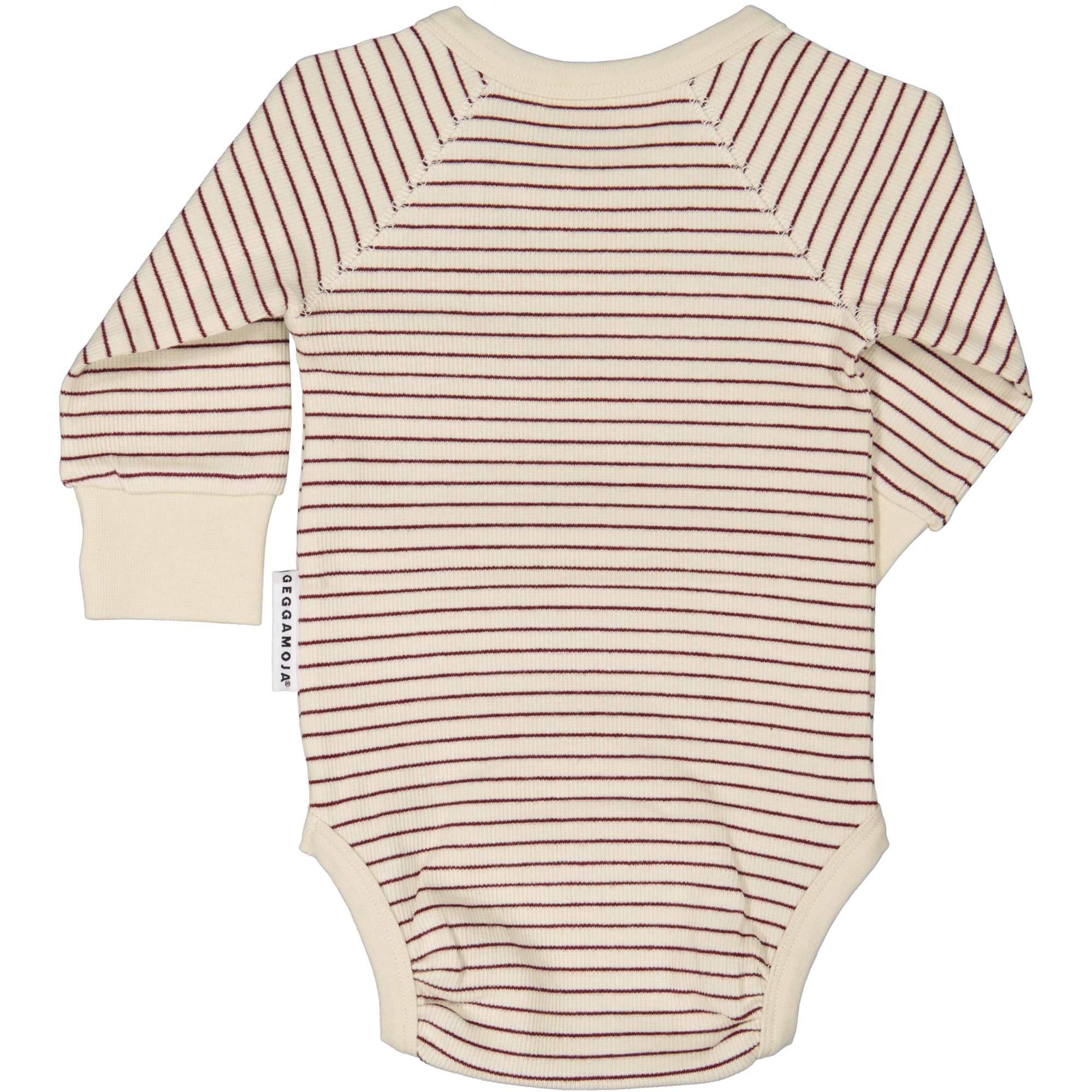 Body L.S Burgundy stripe