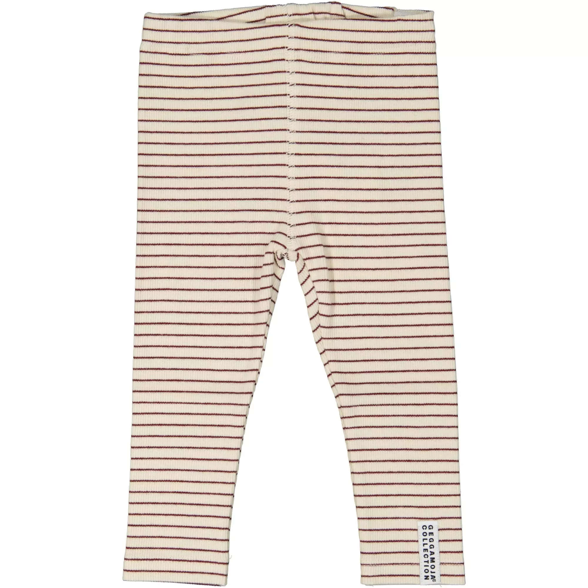 Leggings Burgundy stripe