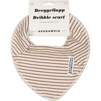 Dry bib Burgundy stripe