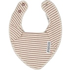 Dry bib Burgundy stripe