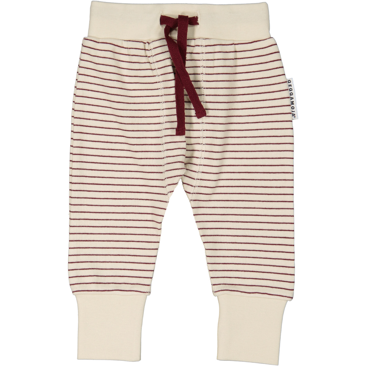 Baby pant Burgundy stripe 62/68