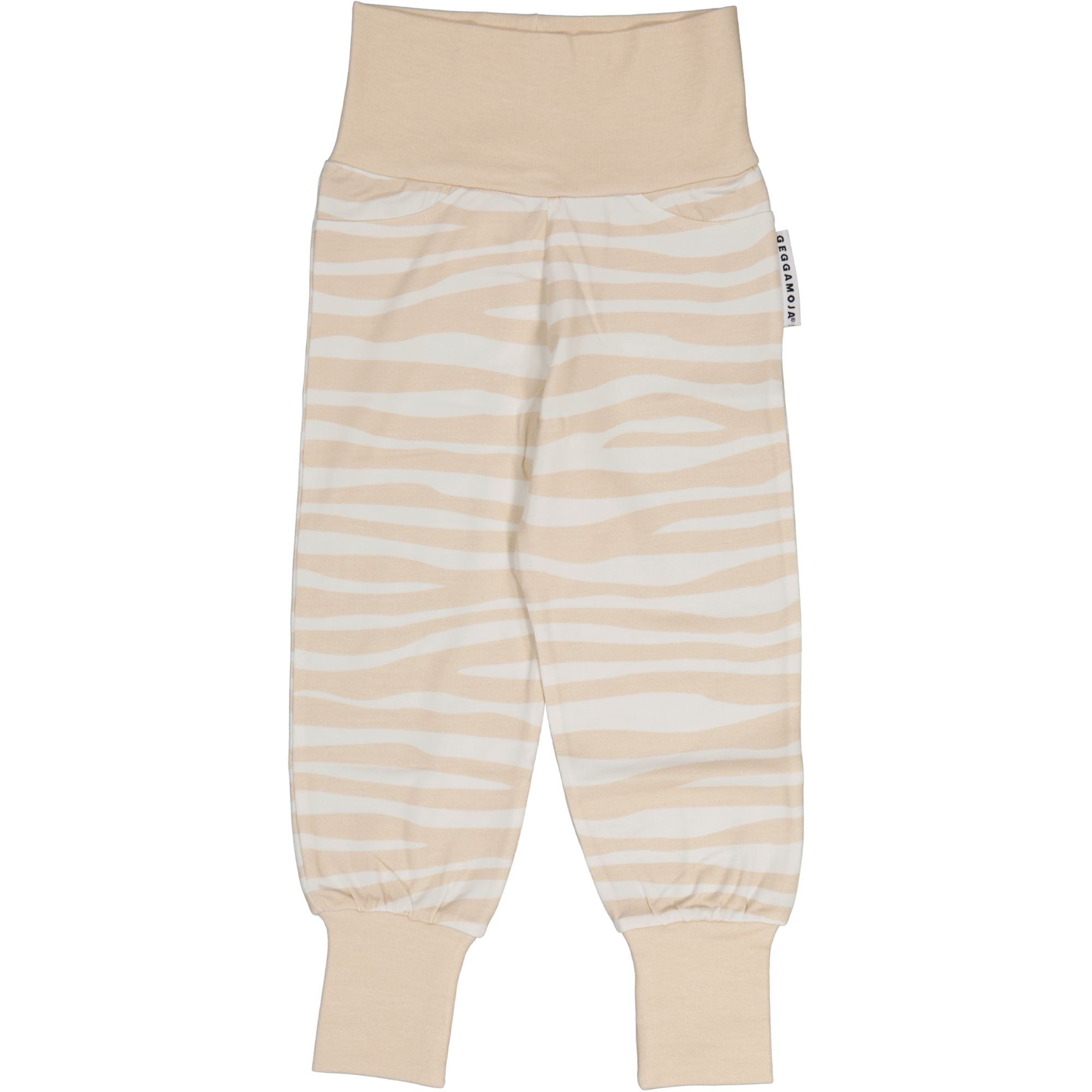 BabyBukser Bambu Zebra Beige