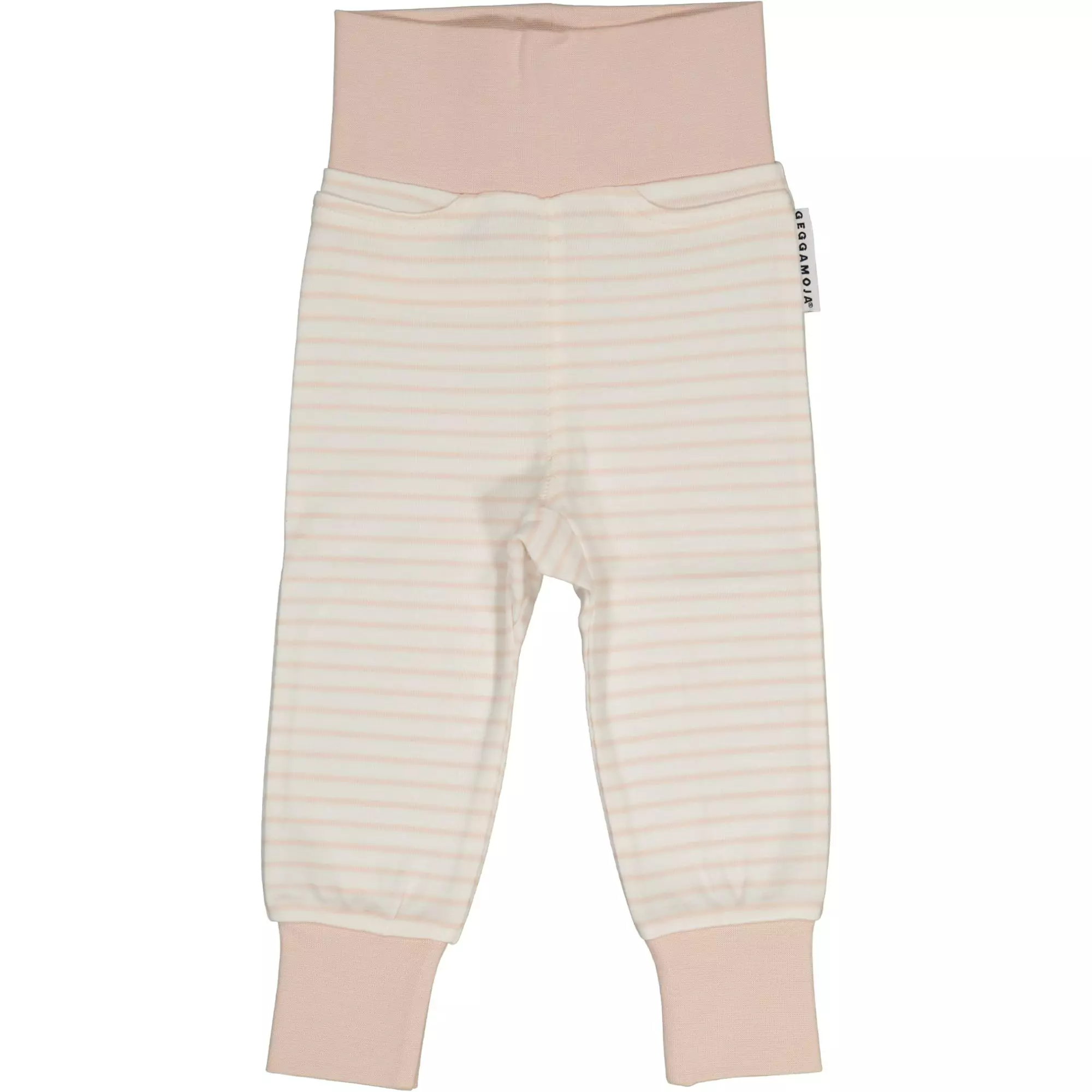 Baby trouser L.pink/offwhite