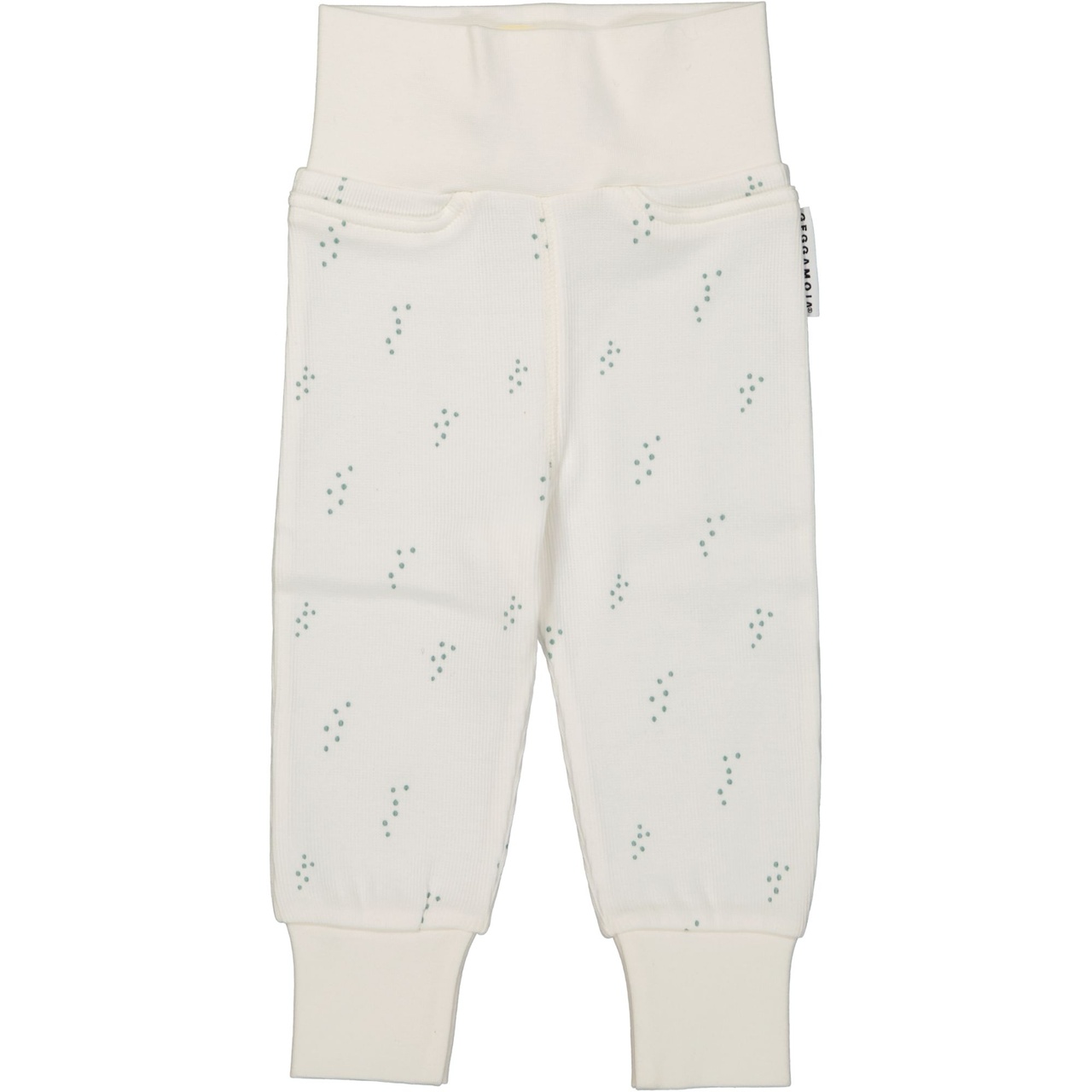 Baby pant Tiny green dot 86/92