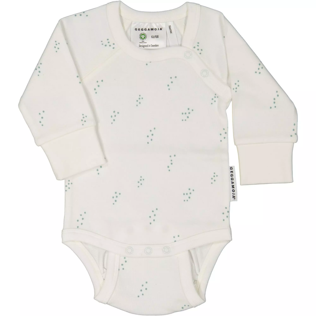 Body L.S Tiny green dot 74/80