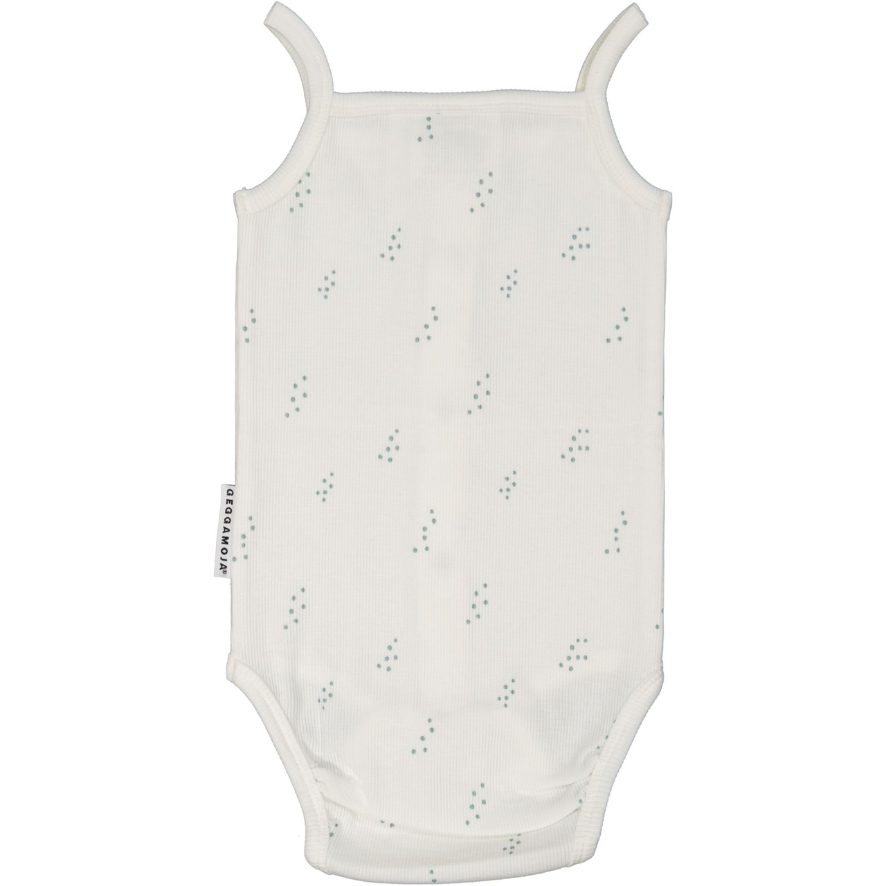 Body ärmlös Tiny Dots Vit 50/56