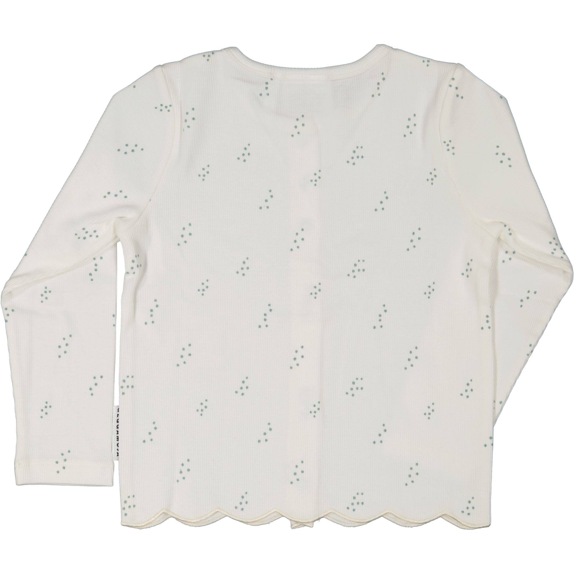 Cardigan Tiny green dot