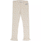 Bamboo leggings Soft beige leo 110/116