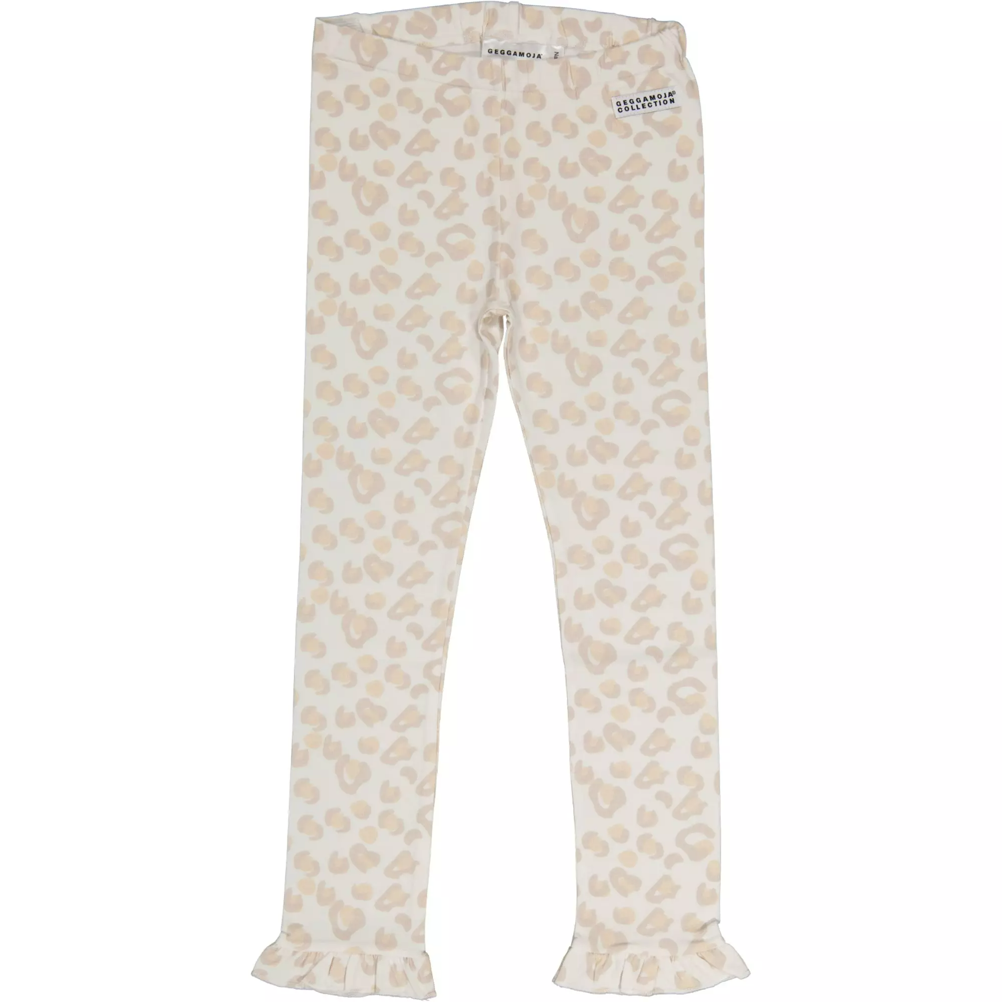 Bamboo leggings Soft beige leo