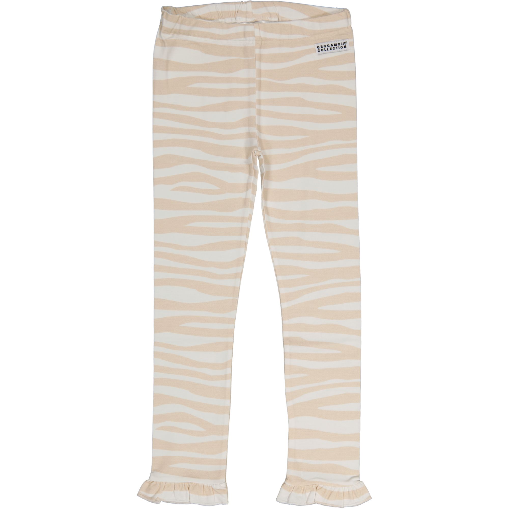 Bamboo Legginsid Soft beež zebra