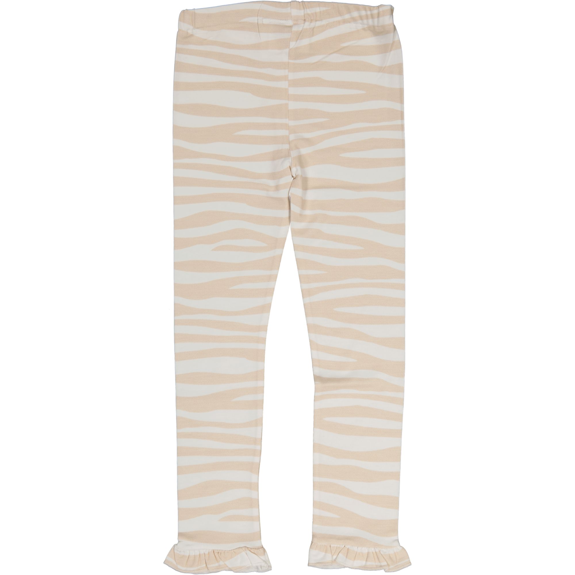 Bamboo leggings Soft beige zebra  98/104