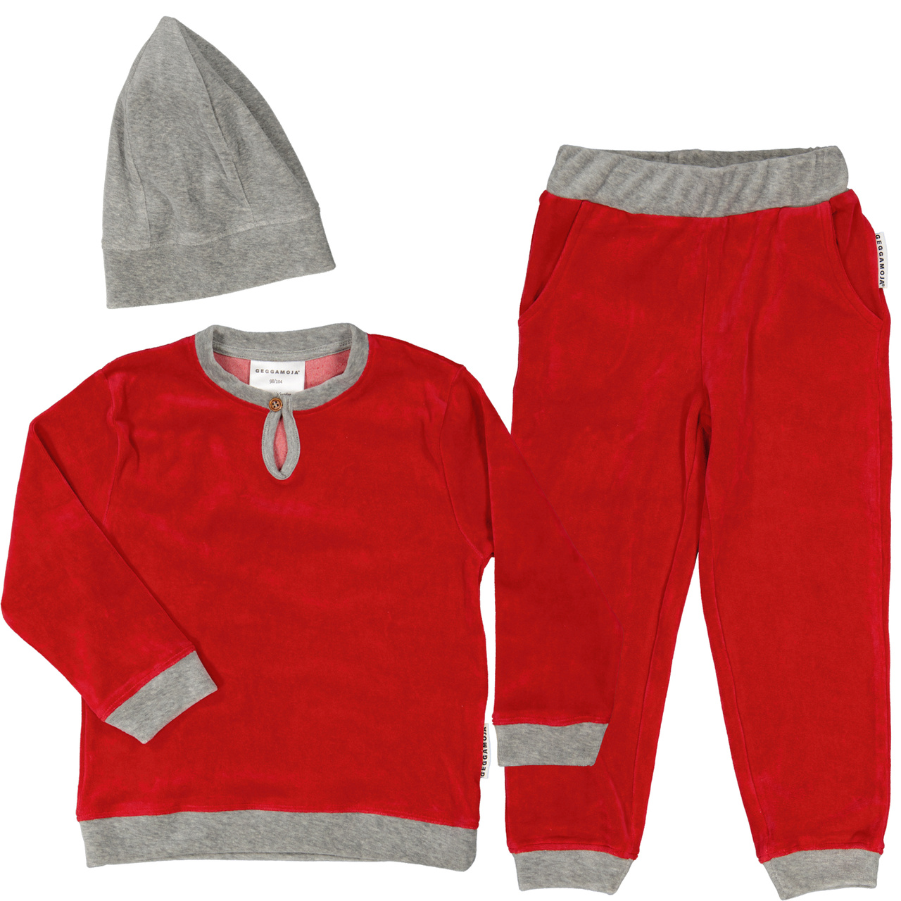Santa suit Red 122/128