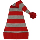 Christmas cap striped Red/grey mel str 0-2 Y