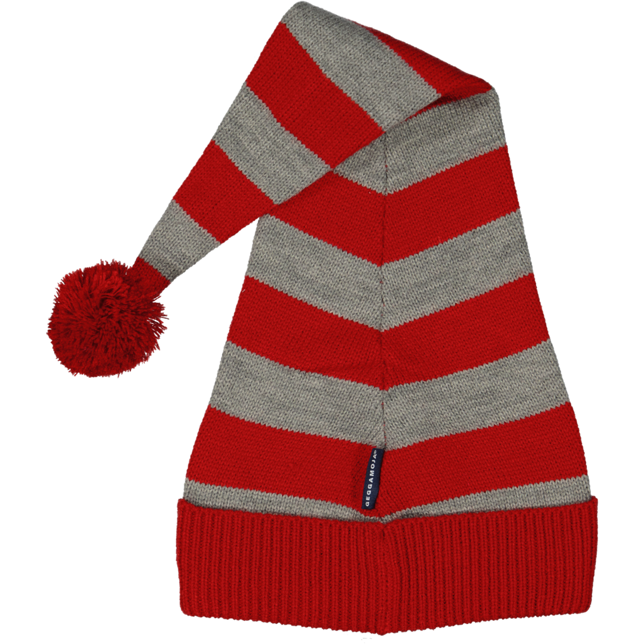 Christmas cap striped Red/grey