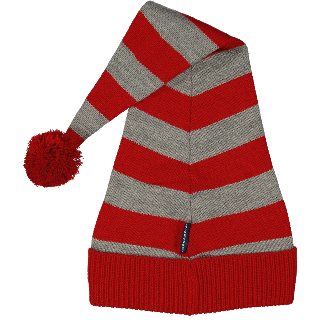 Christmas cap striped Red/grey mel str 2-6 Y