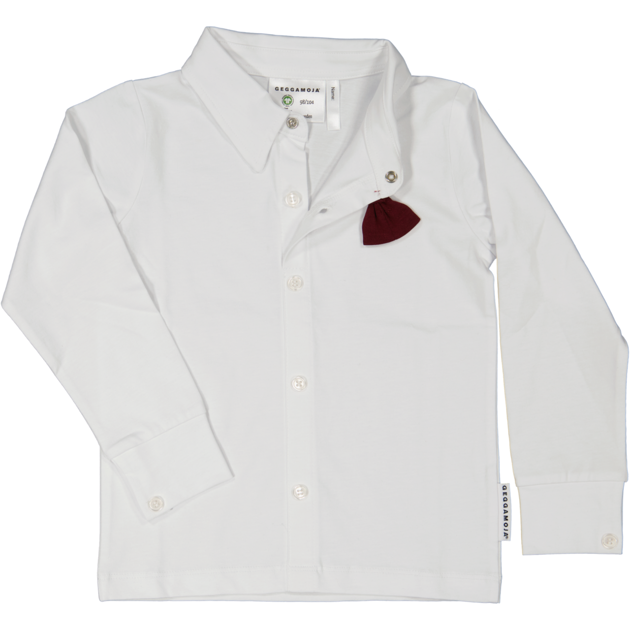 Shirt bow White 86/92
