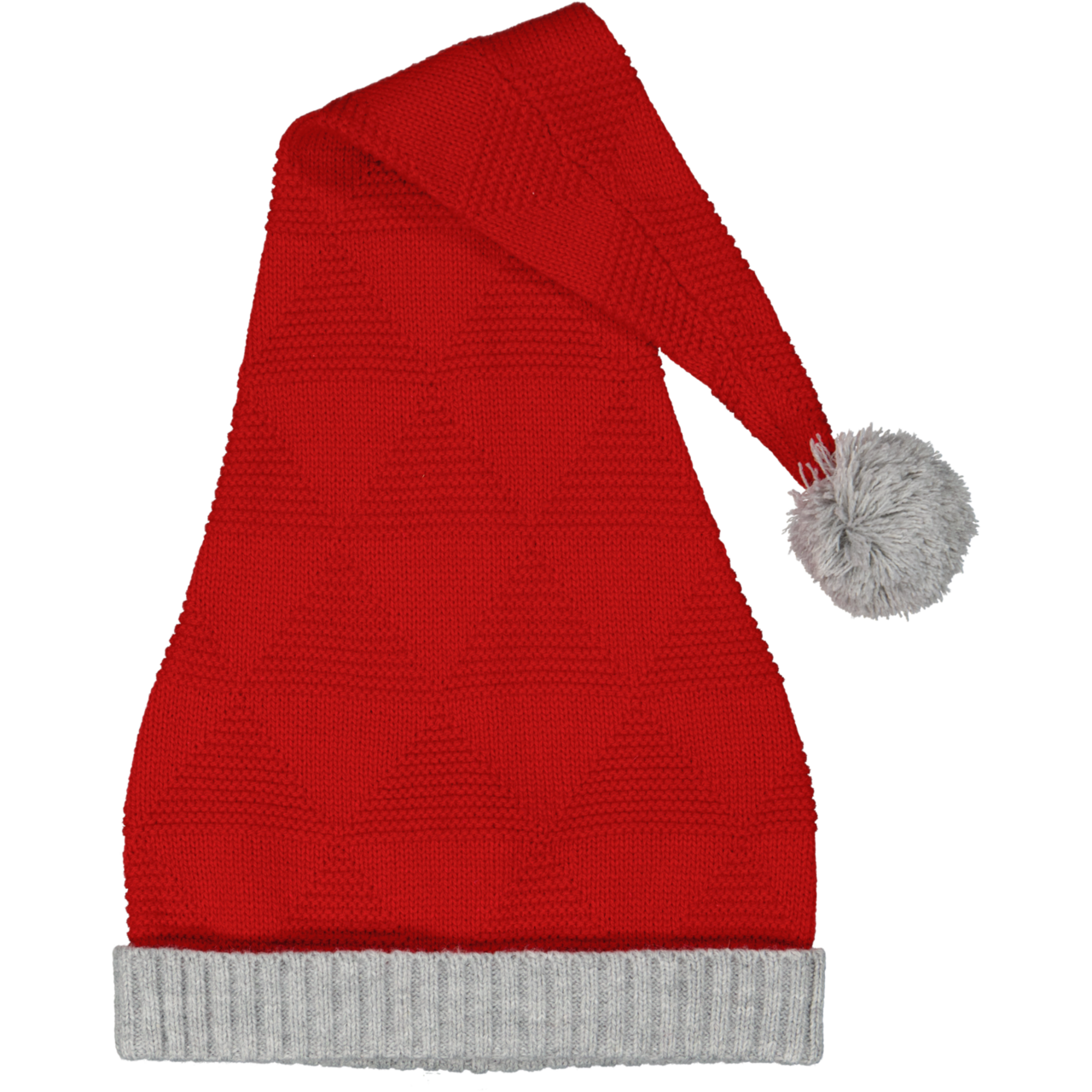 Knitted Christmas hat Red