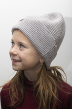 Beanie reflective Grey Adult