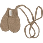 Baby mitten Beige One Size