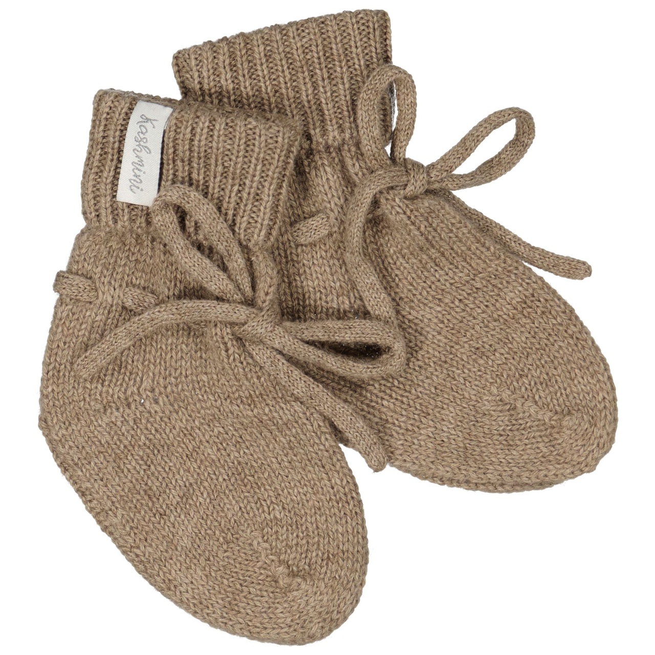 Baby footie Beige One Size