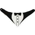 Bib tuxedo White  One Size