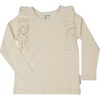 Flounce sweater Beige 110/116