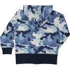 College hoodie Blue camo  134/140