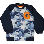 College baseball jacket Blue camo  74/80